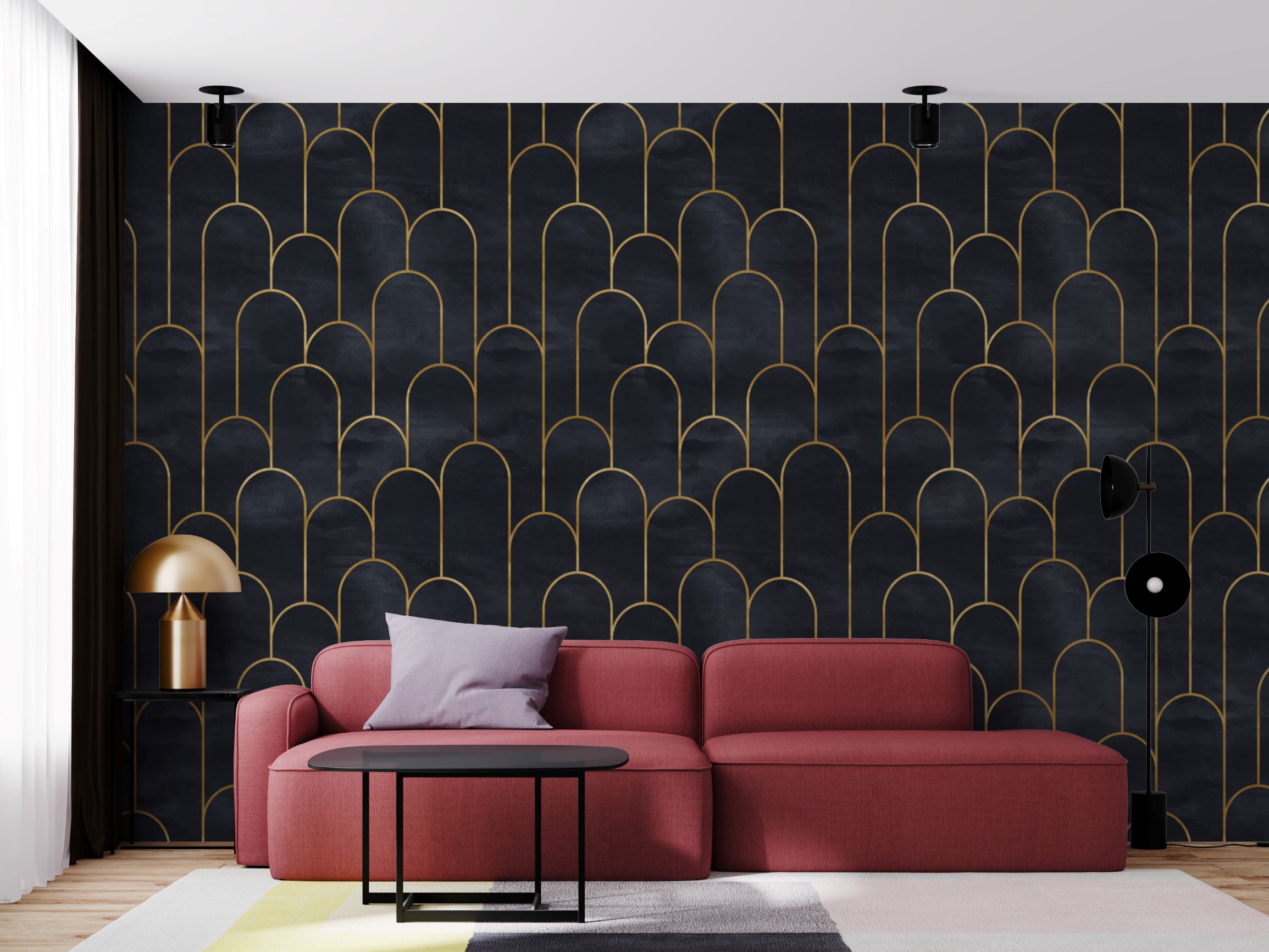 Pattern & Geometric Wallpaper | Bespoke Wallpaper Decor