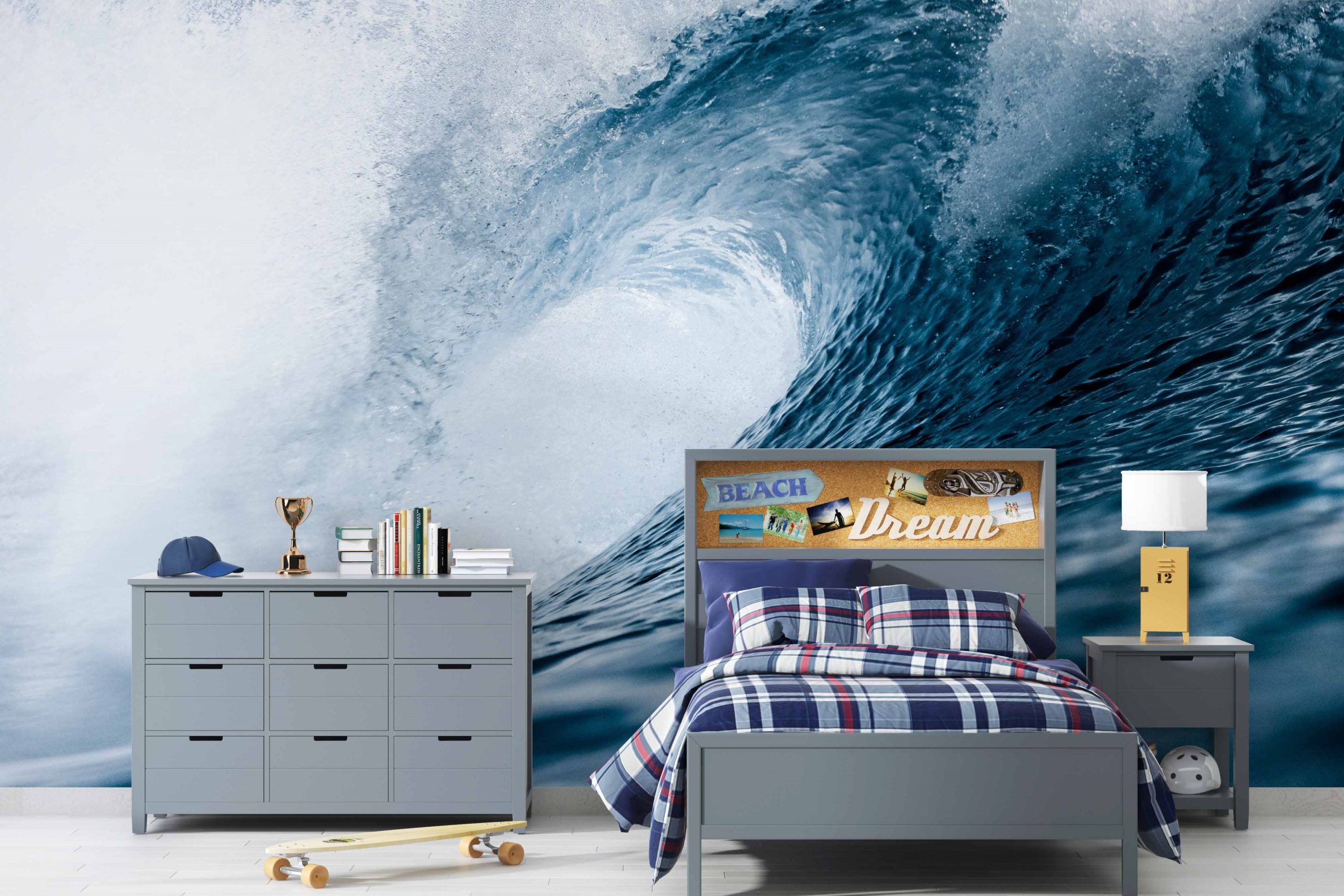 Ocean Waves - Bespoke Wallpaper