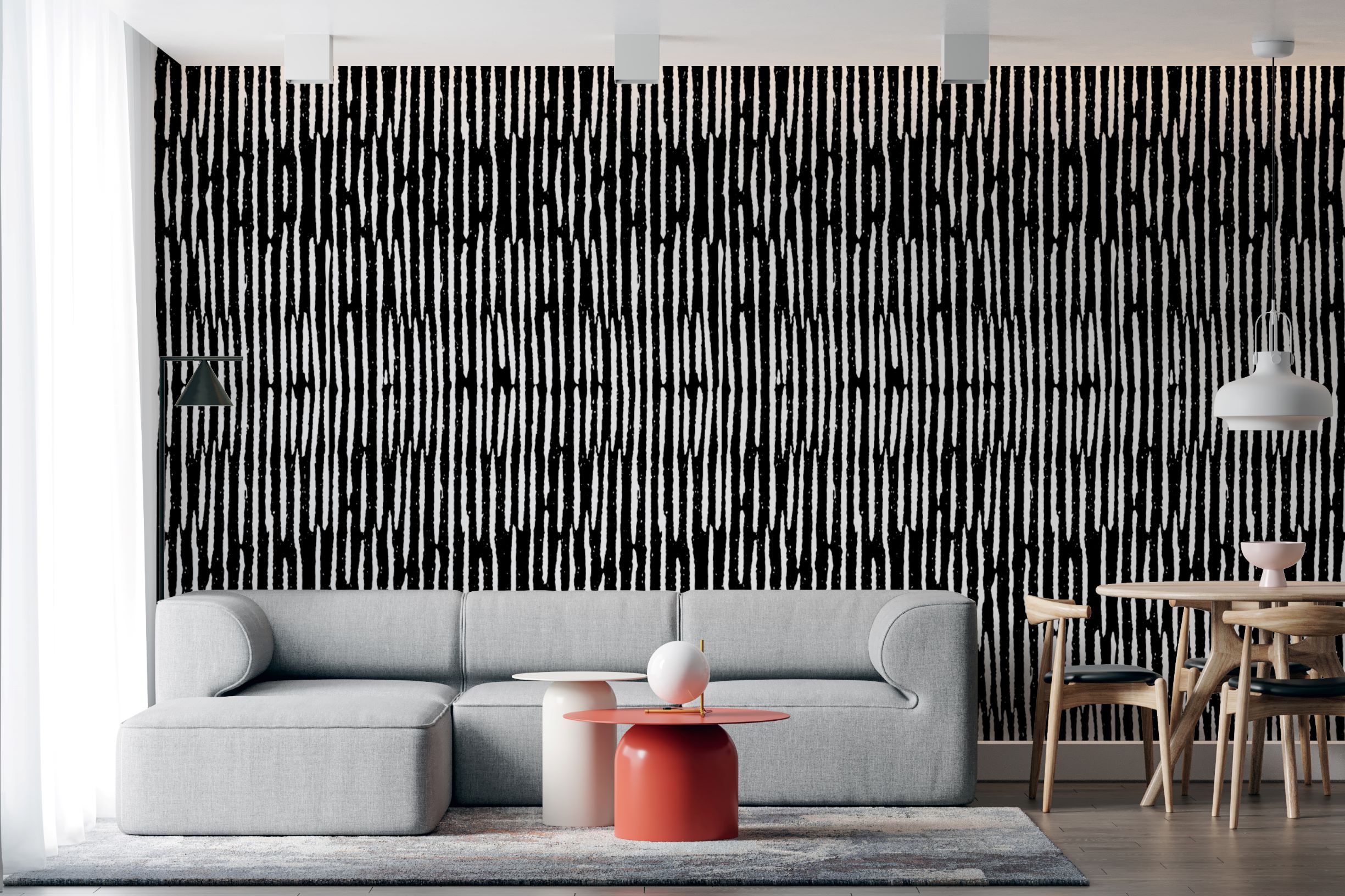 Stripes - Bespoke Wallpaper