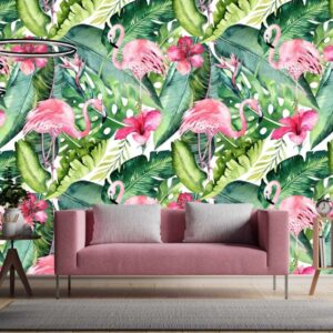 1009 – Tropical pink flamingo